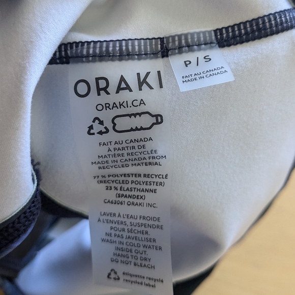 ORAKI X GIRL CRUSH Sport Bra Size Small Made In Canada With Recycle Material - Picture 7 of 9